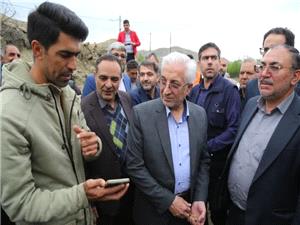 سفر يک روزه استاندار خراسان شمالي به بخش گرمخان بجنورد