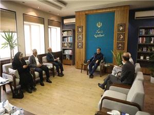 ديدار اعضاي هيات مديره کانون بازنشستگان دولتي يزد با معاون استاندار