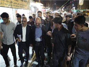 حضور استاندار خوزستان در بينِ مردمِ شادگان