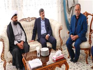 ديدار استانداريزد با يکي از پيشکسوتان فرهنگي مروست؛ به مناسبت هفته معلم