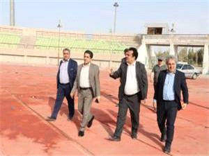 بازديد" ثابت قدم" از پروژه هاي ورزشي زاهدان