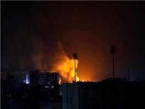 موج حملات هوايي اسرائيل به بنادر يمن