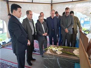 اداي احترام «رئيس دفتر بازرسي ويژه رئيس جمهور» به مقام شامخ شهداي اصفهان