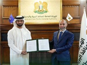 توقیع مذکره تفاهم بین سوریا والامارات لتطویر میناء طرطوس