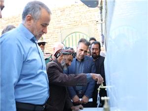 مراسم بهره برداري از فاز دوم مجتمع آبرساني خوشاب برگزار شد