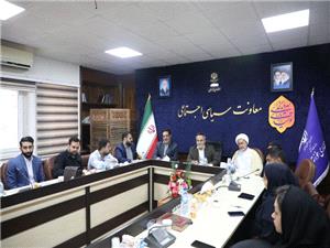 ديدار سرپرست معاونت سياسي اجتماعي استانداري با ستاد جوانان دکتر پزشکيان