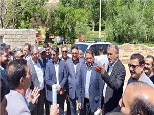 بازديد اعضاي کميسيون عمران مجلس از آخرين وضعيت پروژه‌هاي عمراني هشترود و چاراويماق