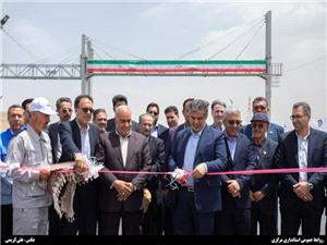 قسمت اول آزادراه کنارگذر شمالي اراک با دستور رئيس جمهور افتتاح شد