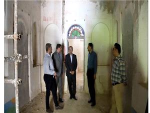 مرمت بناي تاريخي کتابخانه عمومي مصلحيان بوشهر ادامه دارد