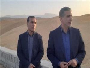 بازديد رضايي سرپرست فرمانداري پلدختر از مراکز خريد گندم شهرستان
