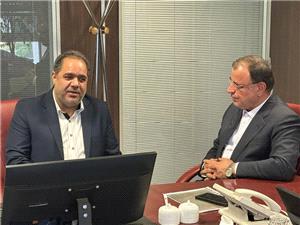 ديدار استاندار گلستان در تهران با رييس بنياد مستضعفان
