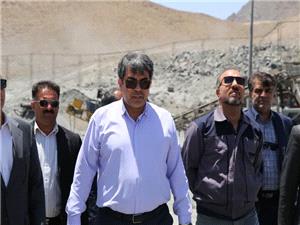 بازديد استاندار کرمان از معدن سنگ‌آهن داوران 1