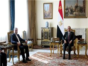 رييس جمهور مصر بر توسعه روابط با ايران تاکيد کرد