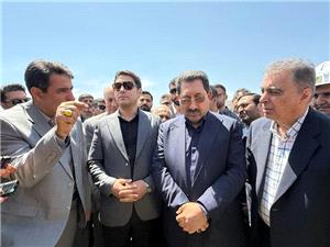 بازديد وزير صمت از معدن سنگ آهن زنجيره فولاد کردستان