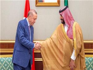 رايزني اردوغان و وليعهد عربستان درباره مسائل منطقه‌اي