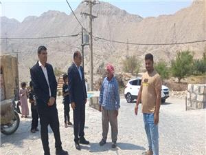 فرماندار عسلويه از کوچکترين روستاي شهرستان بازديد کرد