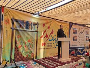 برگزاري جشنواره فرش و گليم دستباف مرنديز در بجستان