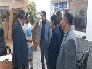 بازديد فرماندار آباده از کارخانه آرد اين شهرستان
