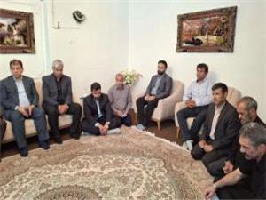 ديدار با خانواده دو شهيد حمله اخير رژيم صهيونيستي در کرمانشاه