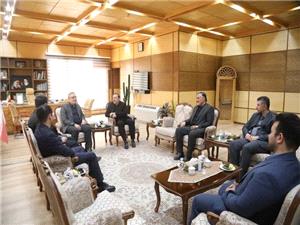 ديدار رئيس سازمان هواپيمايي کشور با استاندار قزوين
