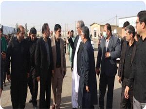 استاندار براي دومين روز متوالي روند بازگشت اتباع افغانستاني را بررسي کرد