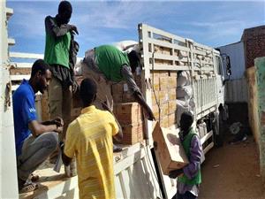 `Tears of joy` - Sudan capital gets first aid convoy since war began