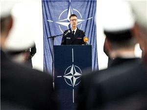 NATO naval unit sets course for the eastern Baltic Sea