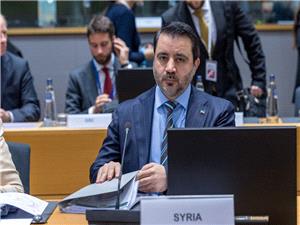 الشيباني: هناک تهديدات لأمن سوريا من النظام البائد والميليشيات والتوغلات الإسرائيليه